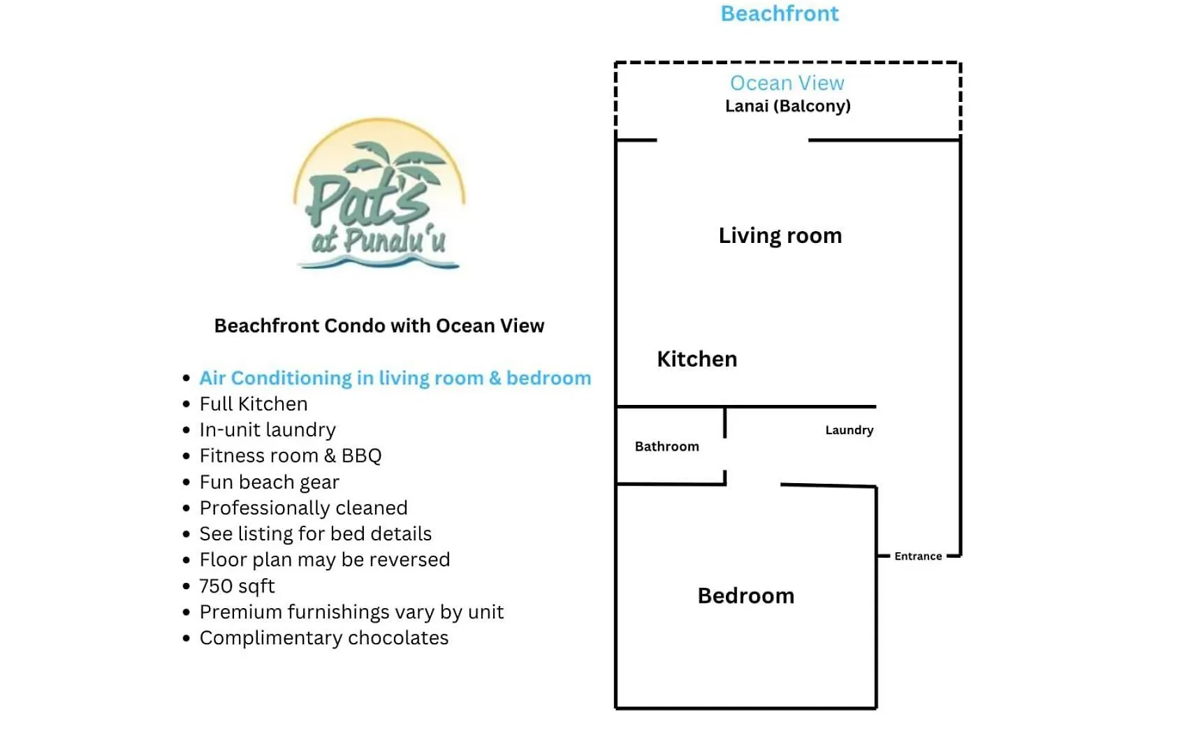 Luxury Beachfront Condo Hau'ula Holiday home